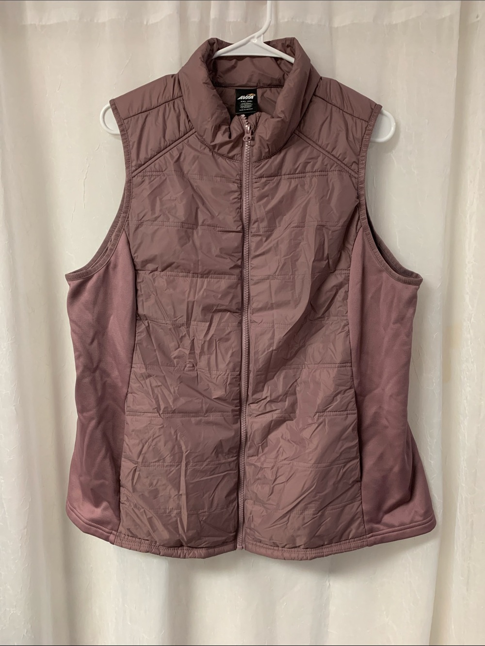 Mauve Puffer Vest